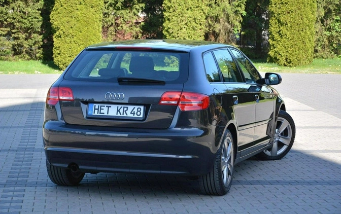 Audi A3 cena 36900 przebieg: 207581, rok produkcji 2011 z Dębno małe 436